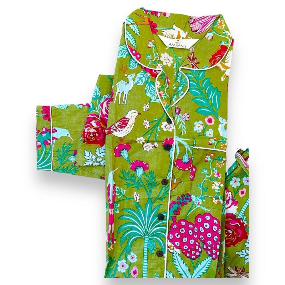 BRAND NEW Bridesmaid Pajamas Shirt, Indian Cotton Pj Sets/ Cotton Pajama Set